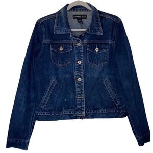 Express Blue Jeans Jacket(Size Large)